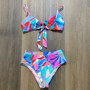 Raisins Multicolor Swimwear Fabric